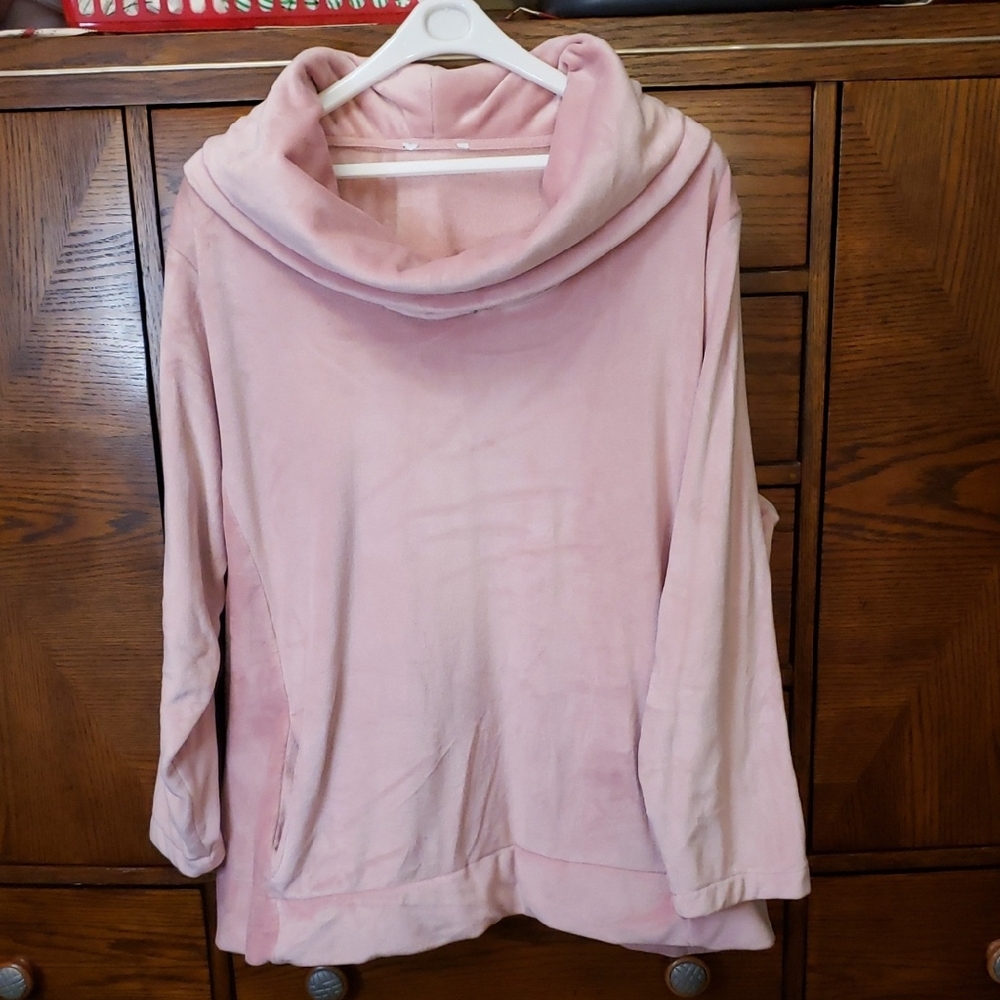 Unbranded Elegant Blush Cowl Neck Sweater